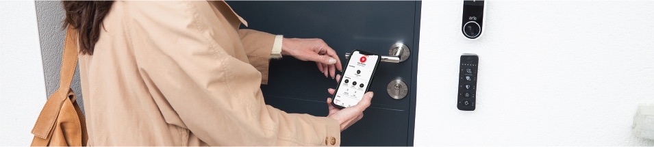 outdoor keypad verisure veilige voordeur weken