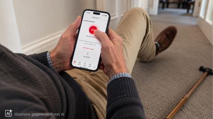 Real Case: mobiele SOS en smartlock zorgen voor snelle hulp Real Case: mobiele SOS en smartlock zorgen voor snelle hulp